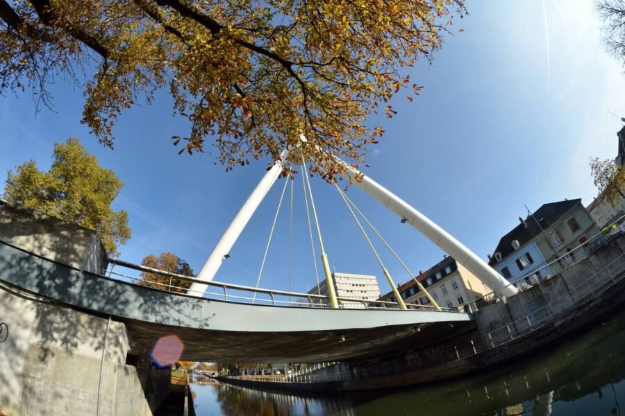 Architecture pont à Mulhouse