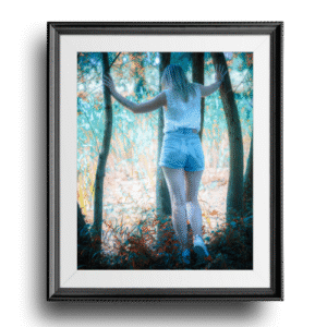 Portrait dans la nature